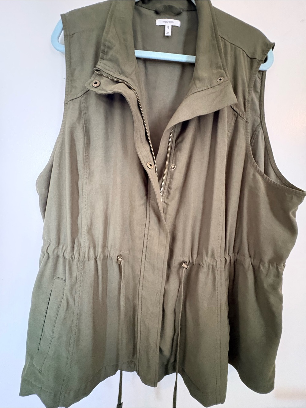 Madewell Olive Green Utility Vest